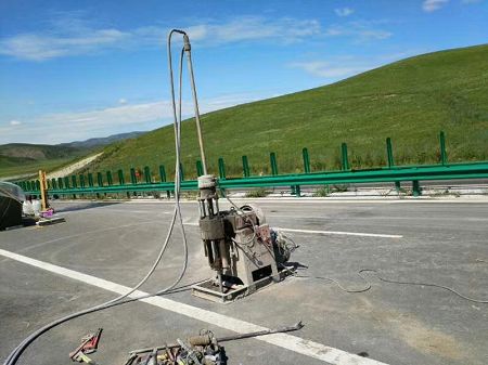 西沙公路地基基础注浆加固